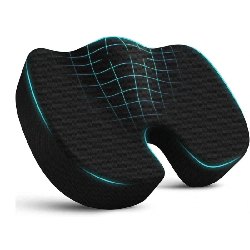 Memory Foam Seat Cushion Coccyx Tailbone Pain Relief Office Chair Car Pad - product image 1