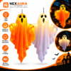 Halloween Glowing Ghost Light Outdoor Decor Garden Prop Party Home Hanging Decor - product image 1