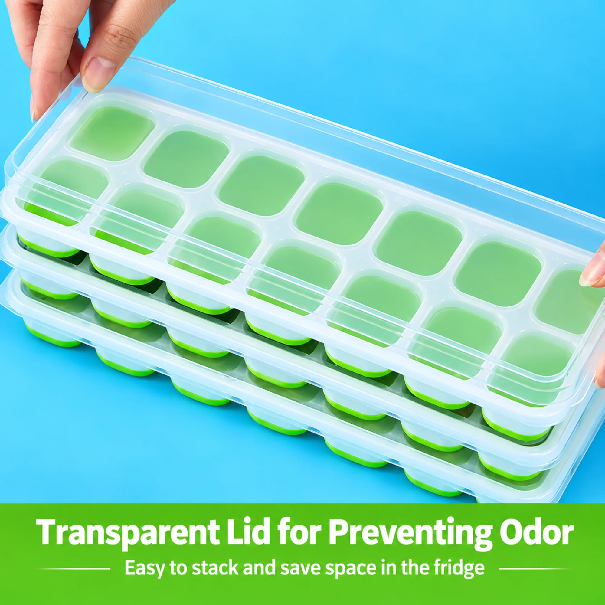 Silicone Ice Cube Tray