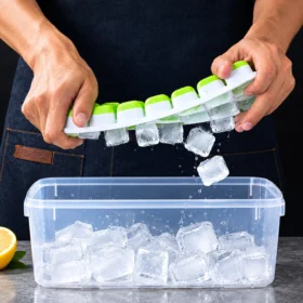 Reusable ice cube tray