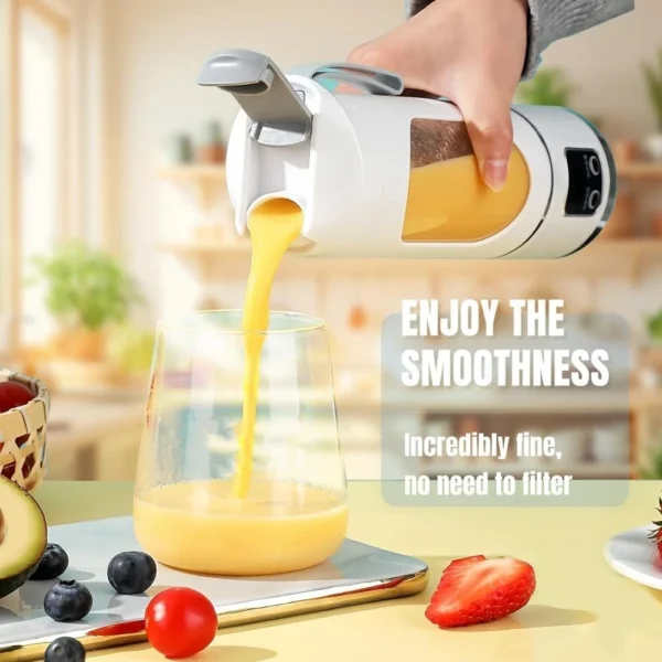 Portable USB Blender 450ml Rechargeable – Personal Smoothie Maker
