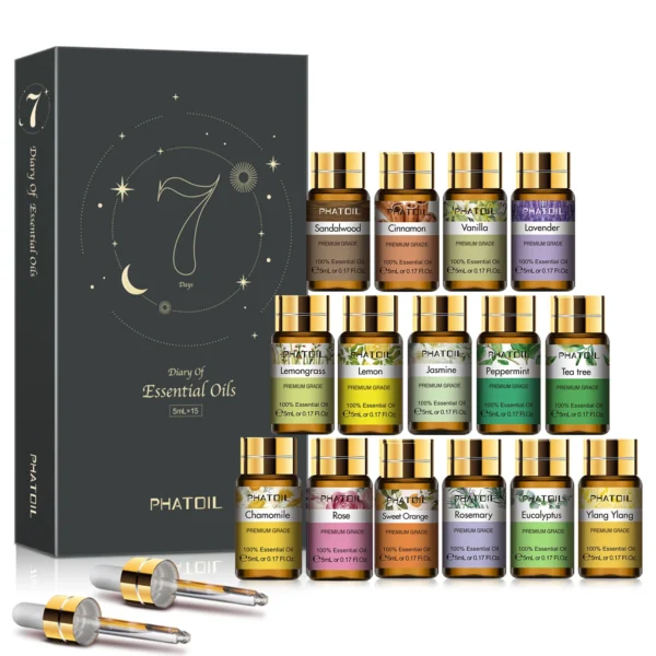 Essential Oil Gift Set – Fragrance Collection in Presentation Box