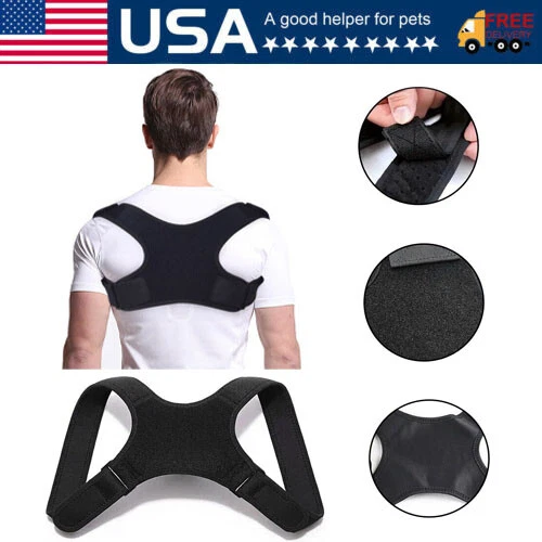 Posture Support Brace – Adjustable Unisex Shoulder & Back Support