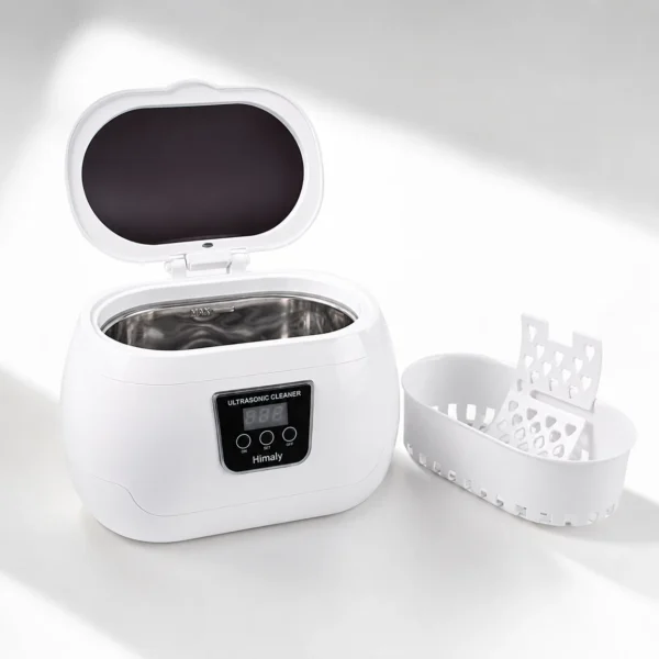 Ultrasonic Jewellery Cleaner Machine 600ml – Digital Timer, 40kHz
