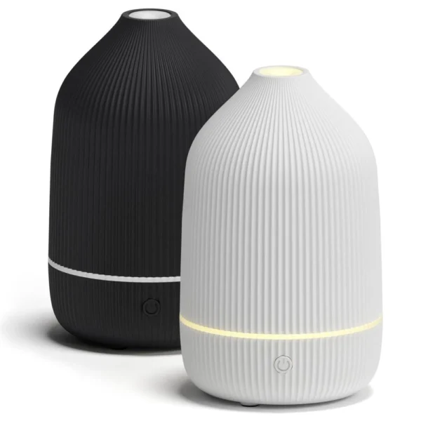 Ultrasonic Aroma Diffuser – Cool Mist Humidifier with 7-Colour LED, 300 ml