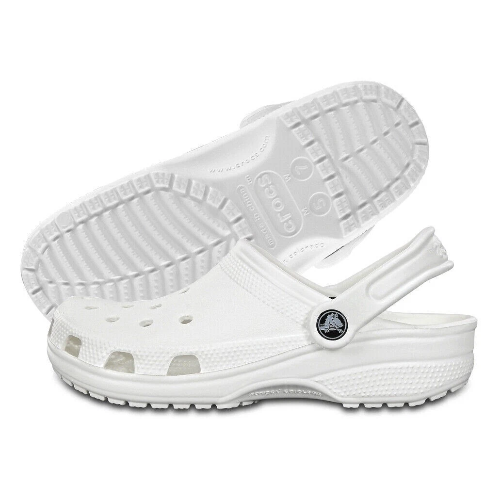Unisex Black/White Cozy Classic Clog Ultra-Light Slip-On Shoes Free Ship U-S-A - product image 7