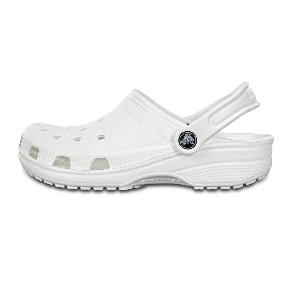 Black and white classic clog slip-on shoes