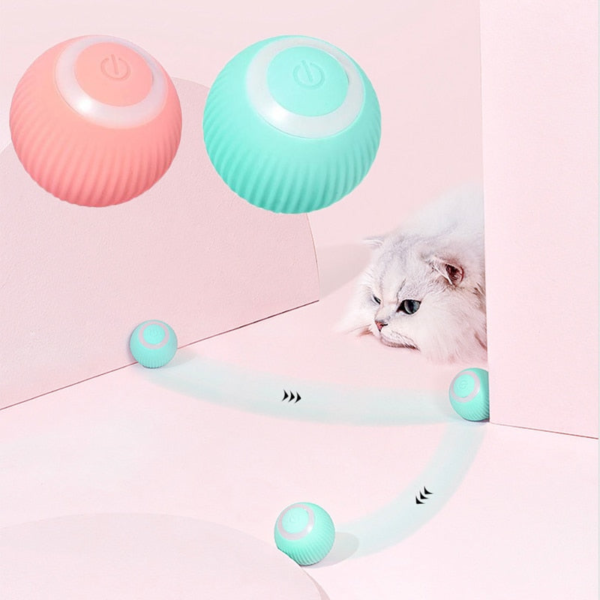 Interactive Smart Rolling Pet Toy Ball – USB Rechargeable Motion Toy - image 1