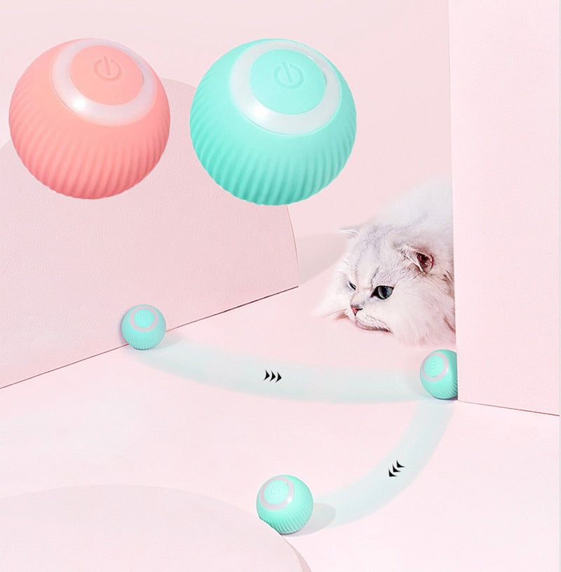 Interactive Smart Rolling Pet Toy Ball – USB Rechargeable Motion Toy - image 1