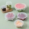 Silicone Stretch Lids 6-Pack – Reusable Bowl Covers for Food Storage - image 1