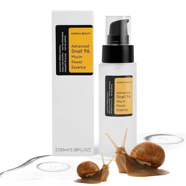 Snail Mucin Essence Serum 100ml – Hydrating K-Beauty Face Essence - image 1