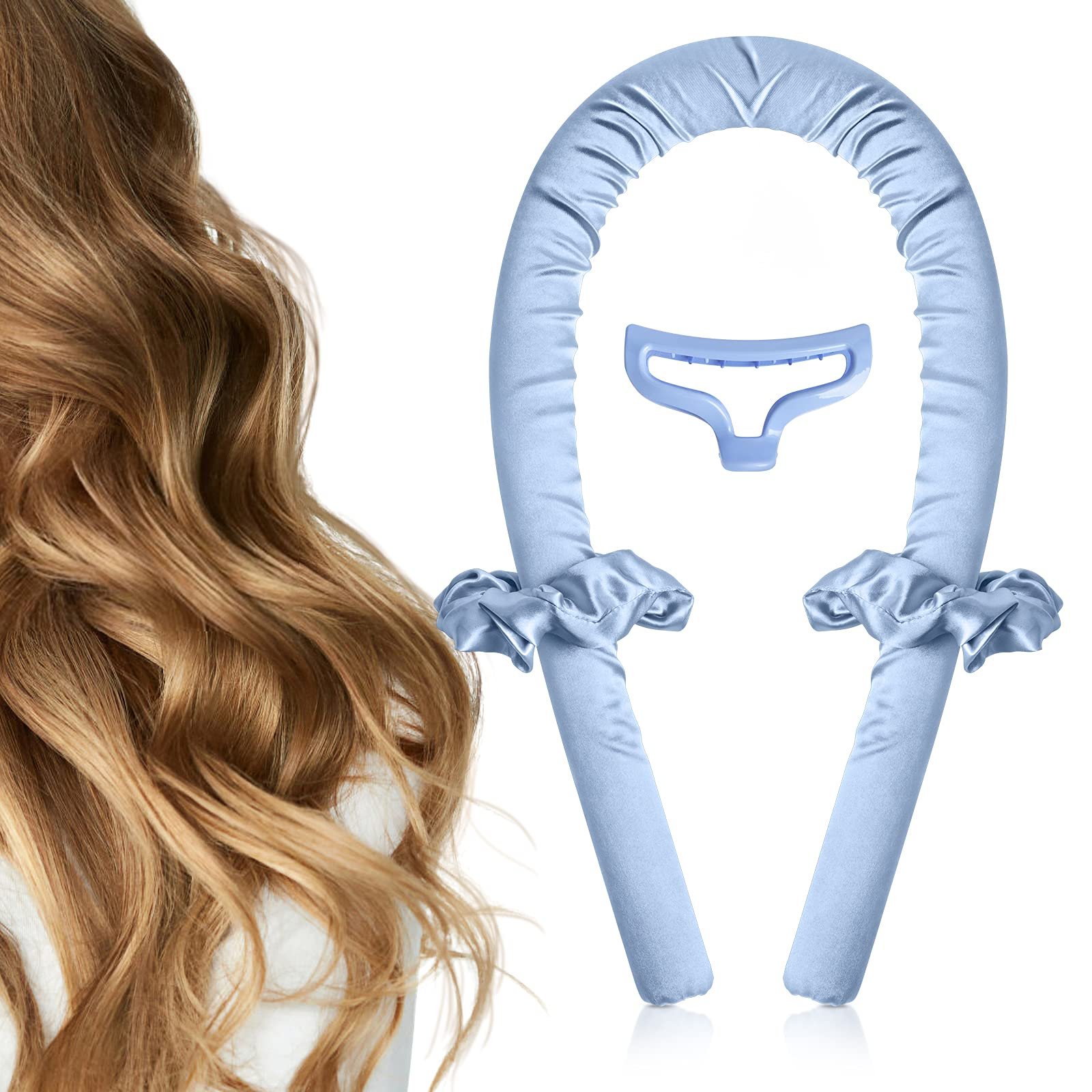 Heatless Curling Headband Set – Satin Hair Curler, No Heat Overnight Curls - image 3