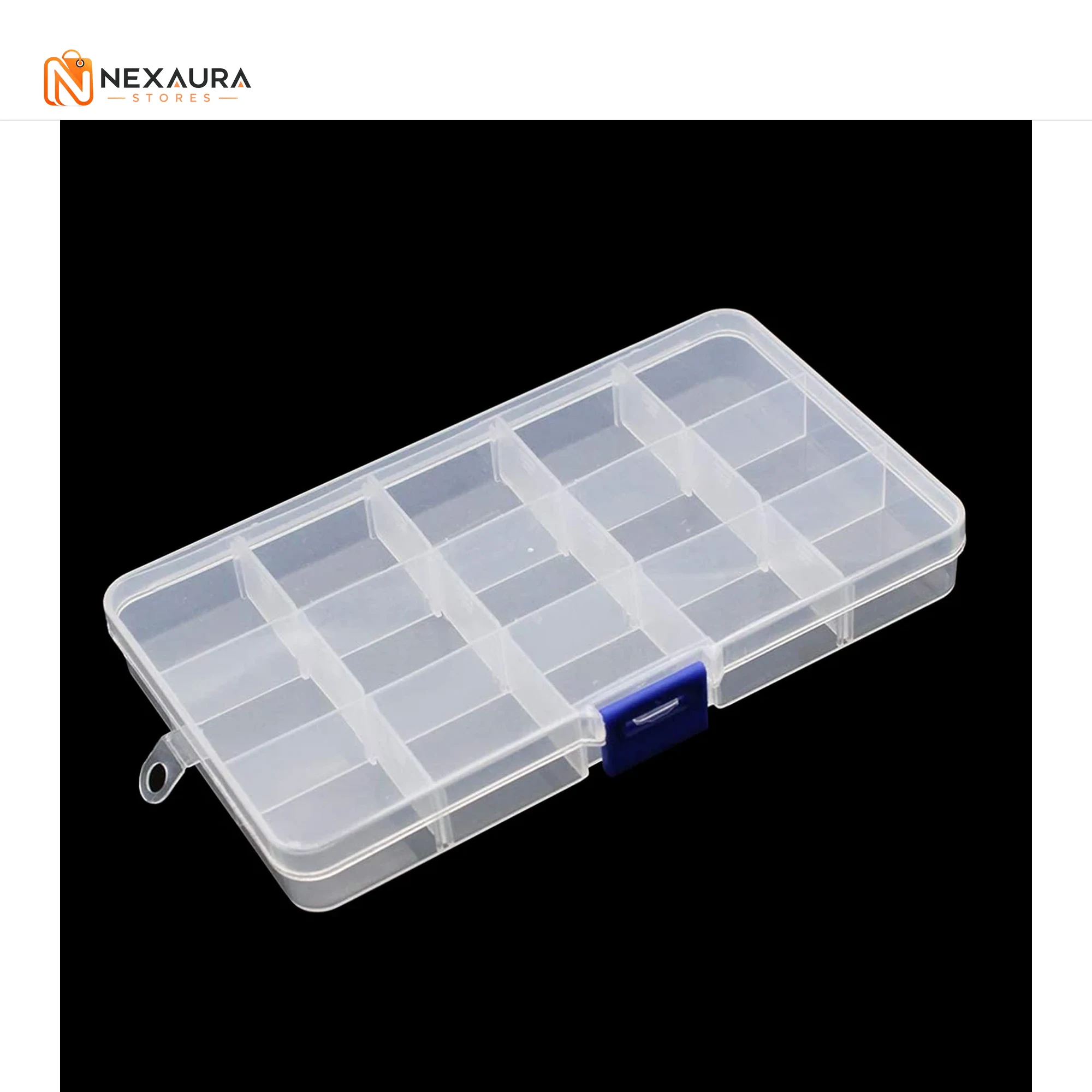 15-compartment organiser box