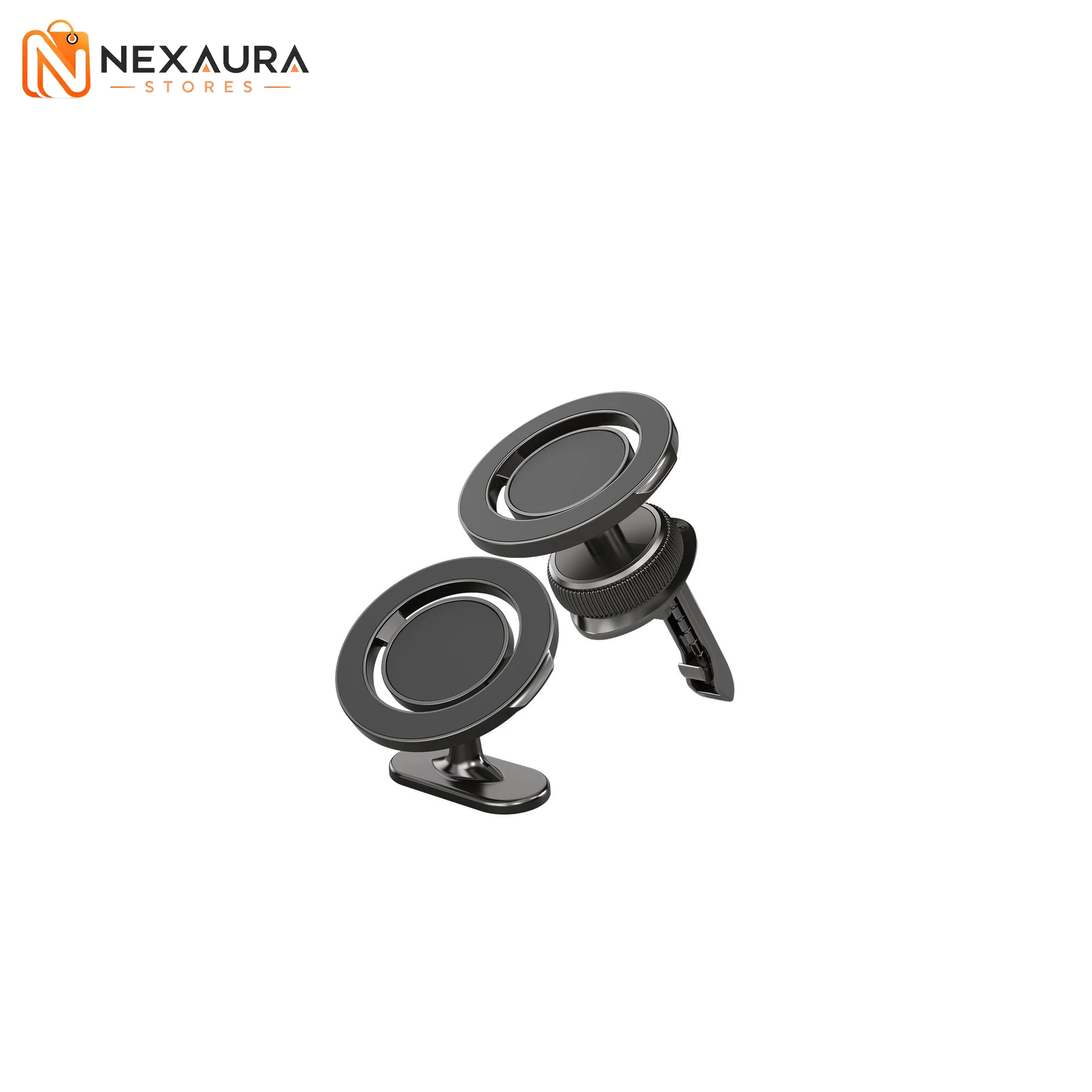 Magnetic car dashboard phone mount holder