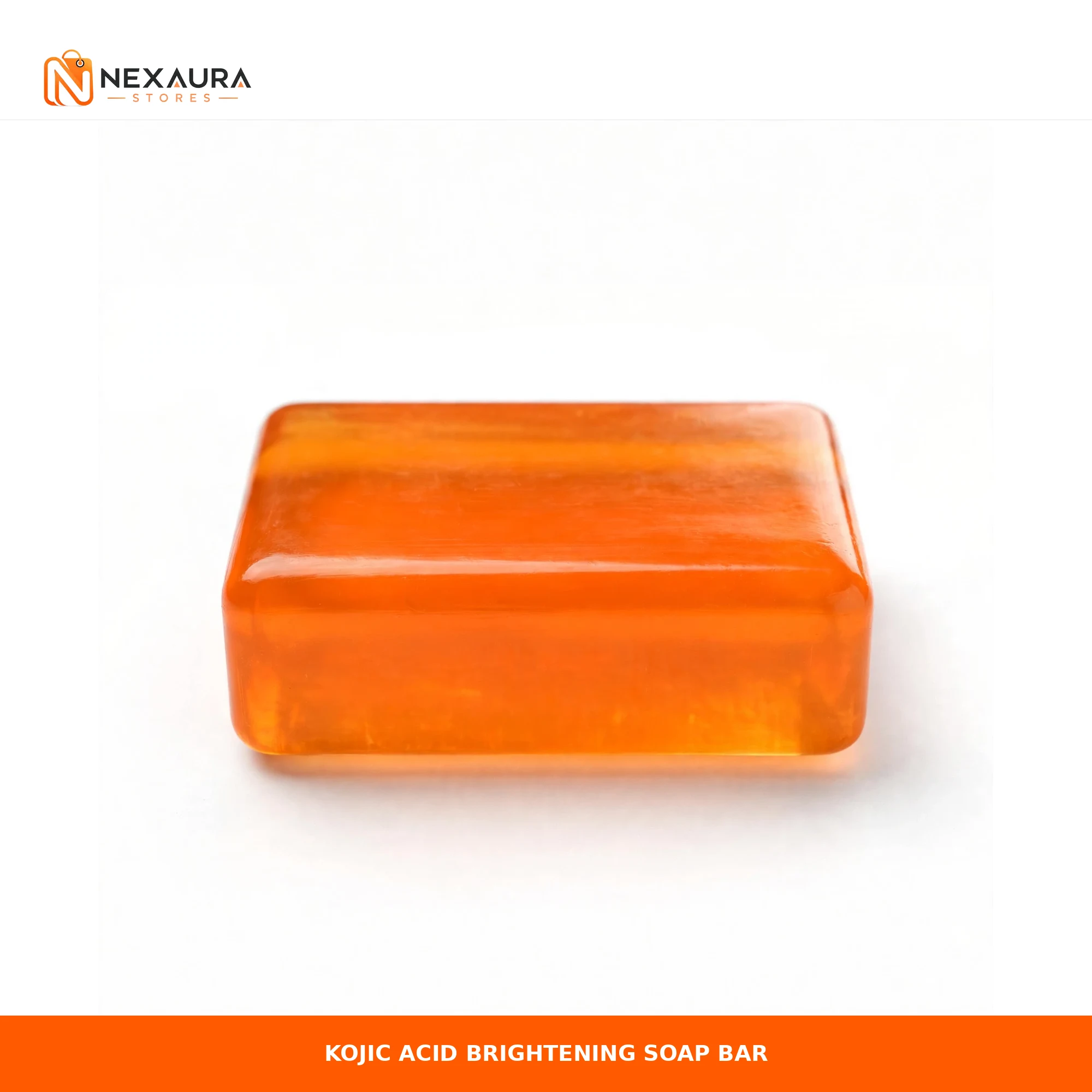 Kojic acid brightening soap bar