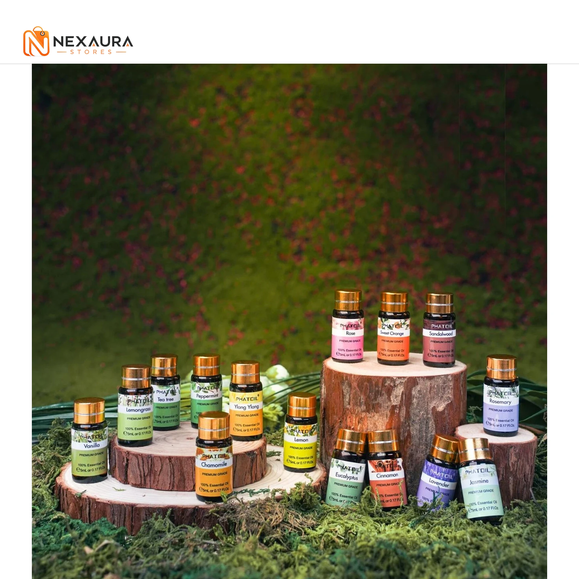 Essential oil gift set box