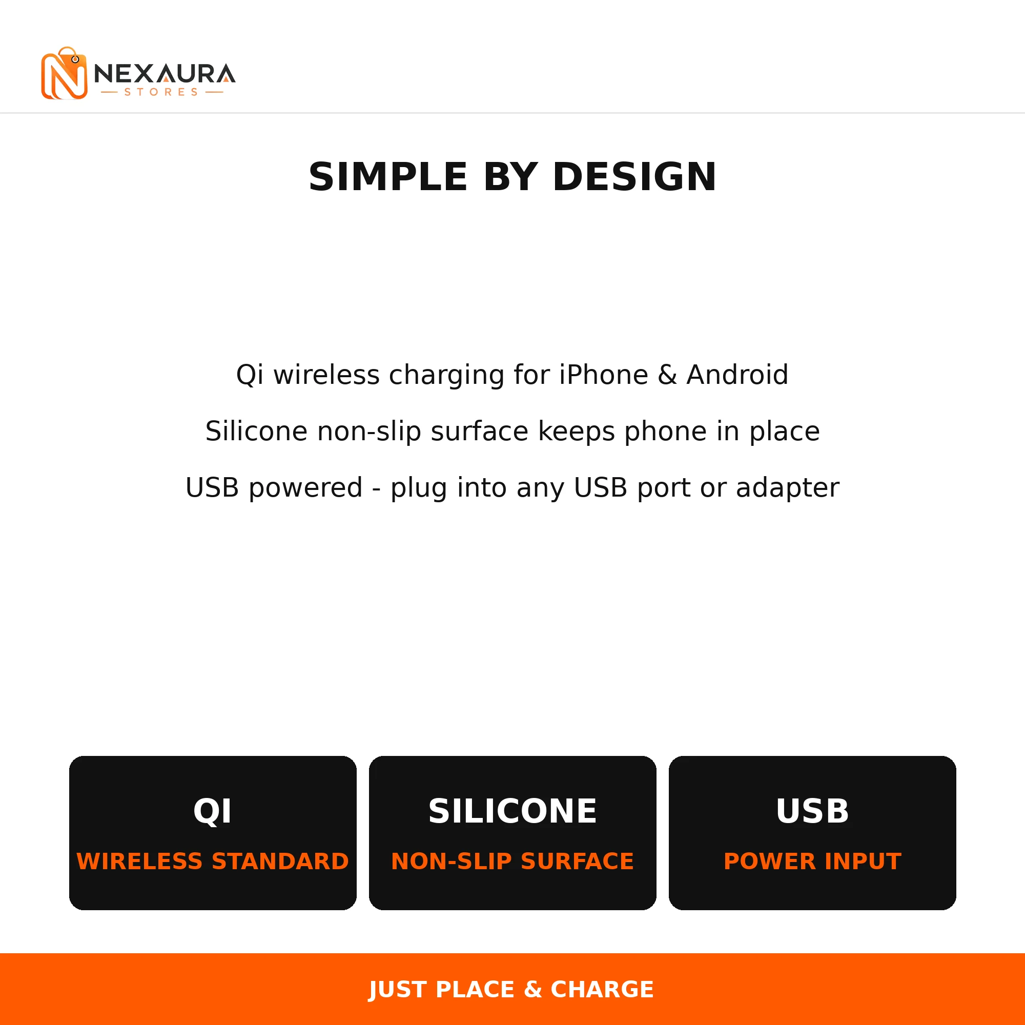 Wireless charging pad specifications