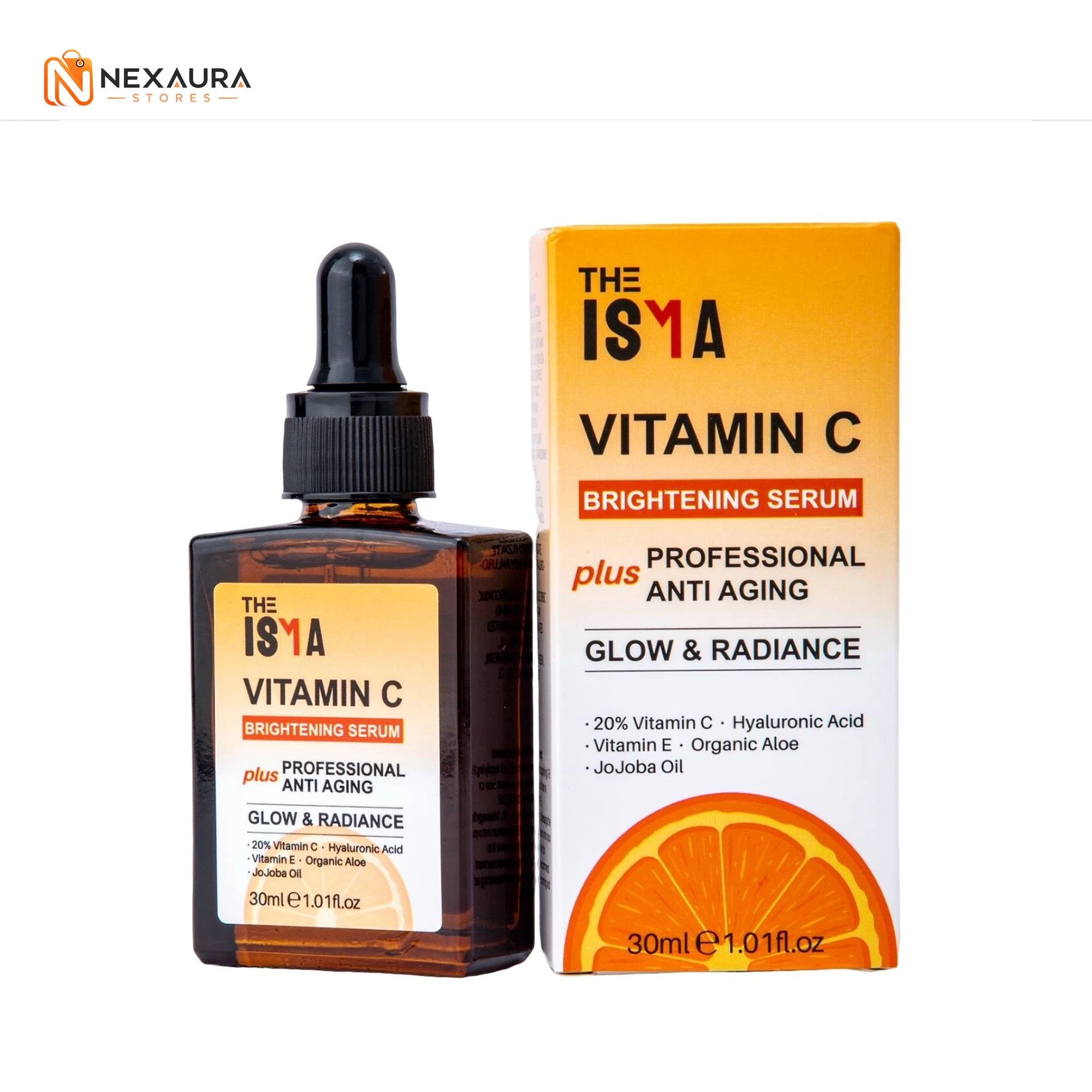 Nexaura Vitamin C Face Serum bottle