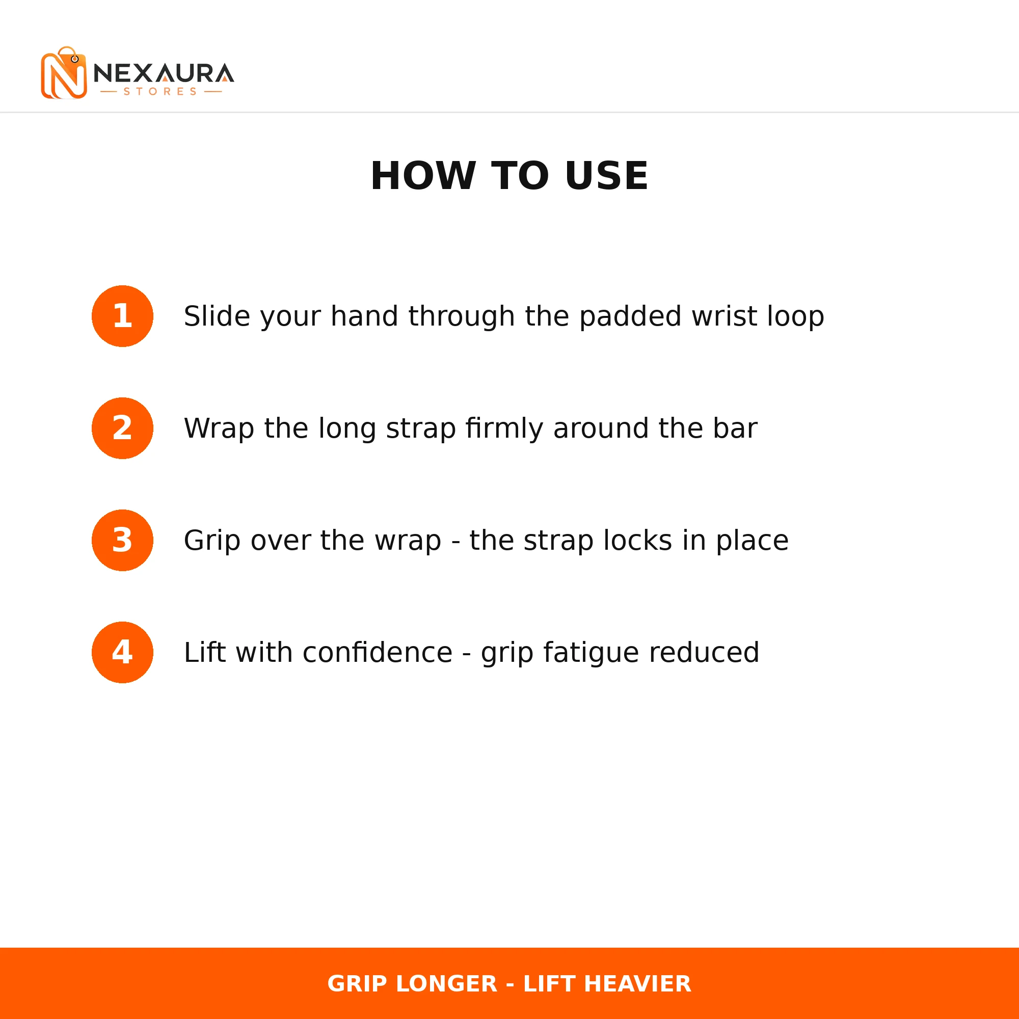How to use weight lifting wrist straps